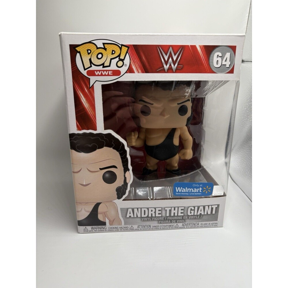 Funko Pop! WWE Andre the Giant Walmart Exclusive 6 Inch Vinyl Figure #64